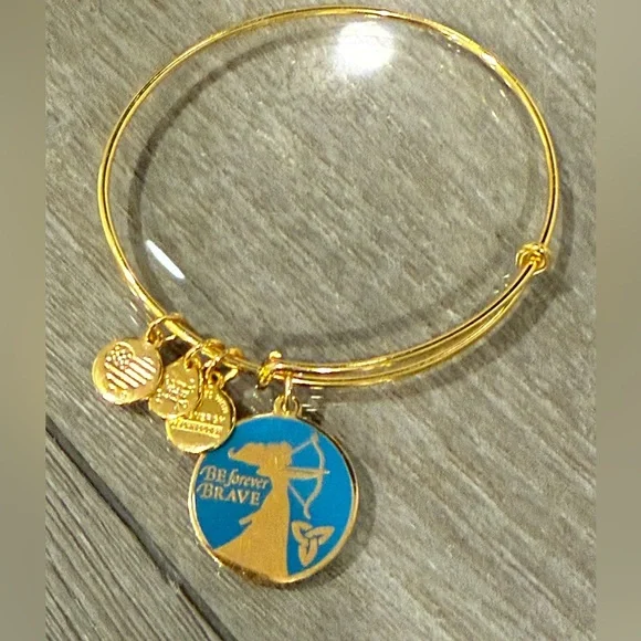 Disney Alex & Ani Merida Brave Bangle Bracelet - Picture 1 of 3